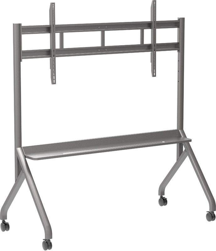 Convenient Interactive Whiteboard Stand 110" Display Support 65-86 Inch Lifting Size Height Range 50cm