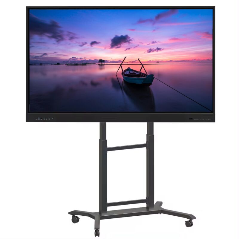 86 Inch 4K UHD Interactive Flat Panel with Infrared Multi Touch for Conference and Classroom Smart Whiteboard Digital Display