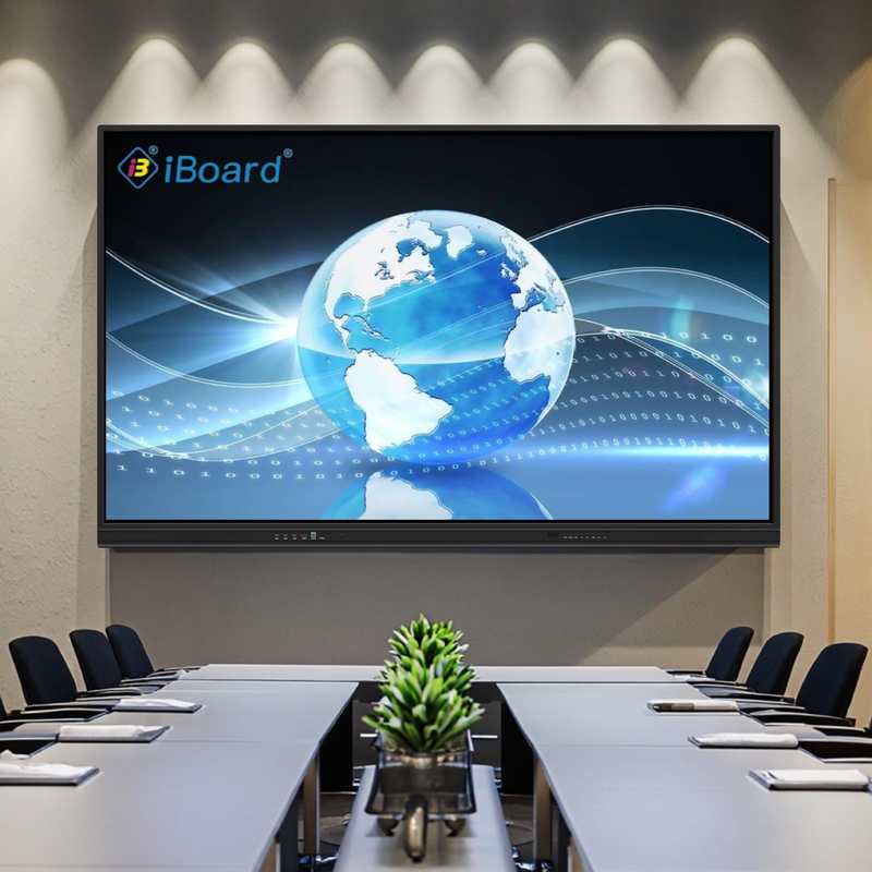 55 Inch Interactive Touch Screen Monitor with Updated AI Function for Smart Meeting Room