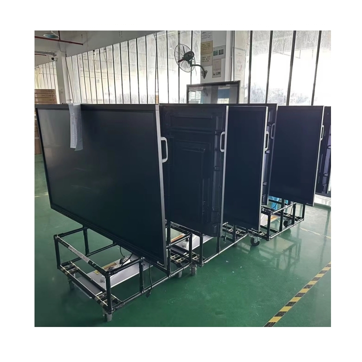 Factory Wholesale Touch Screen Interactive Flat Panel Display With Infrared Touch And Remote Upgrade Over Internet Network Interactive Whiteboard Touch Screen TV Monitor