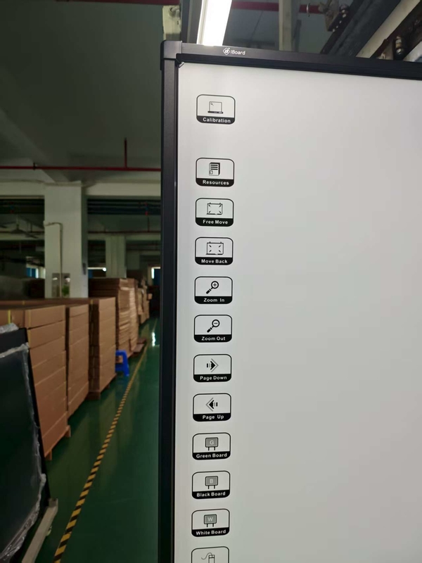 19 Years Factory Wholesale Wide Viewing Angle Storage Humidity IWB Interactive Whiteboard Outstanding Display Effect Interactive Electronic Whiteboard Ten Touch Point IR Infrared Technology