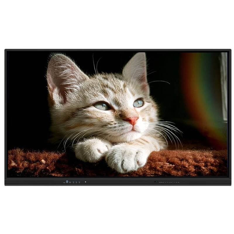 65 Inch Interactive Whiteboard Smart Board with Android/Windows/Linux/Mac/Chrome OS and Wireless Projection