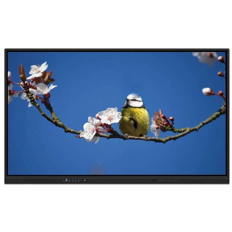 LCD Smart Board Interactive Whiteboard with Android 14/15 EDLA Certification 65/75/86 Inch Multi-OS Support for Teaching and Meetings