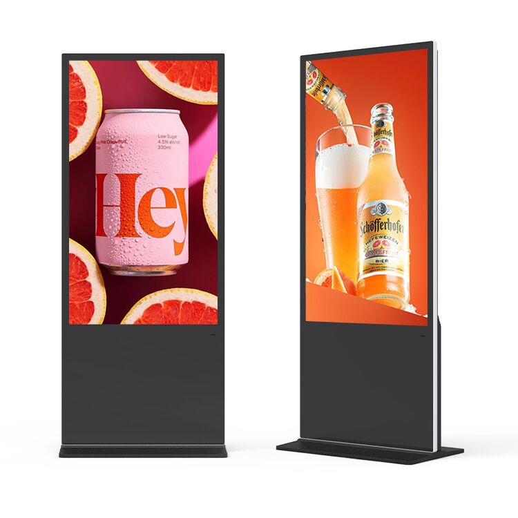 43 Inch Optional Touchscreen Enabled Digital Signage Supporting Windows and Android for Wall-mounted Free-standing or Ceiling-mounted Installations
