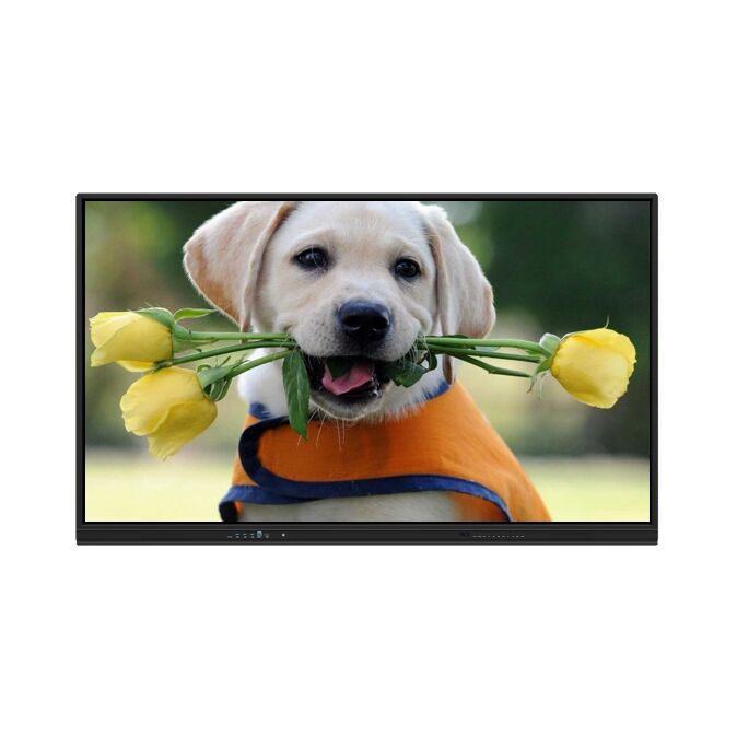 55-98 Inch 4K Resolution Interactive Flat Panel with Multi-Touch and Dual System for Teaching and Meetings