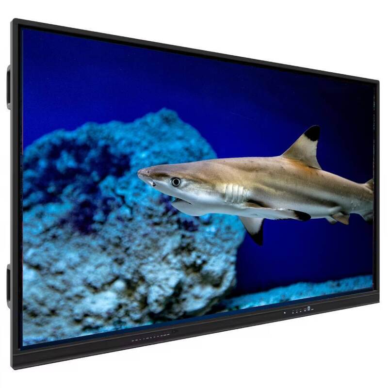 Interactive Flat Panel with 20 Point Touch 350 Cd/m² Brightness and 50,000 Hrs Lifetime for Enhanced Teaching and Collaboration