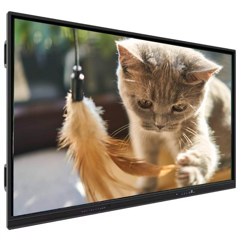 Interactive Flat Panel Smart Whiteboard with 16.7M Colors Wireless Sharing and 50000 Hours Panel Life