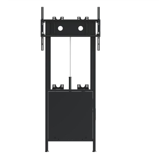 Electric Height Adjustable Mobile Stand Floor Stand up to 86 inch for TV/ IFPD