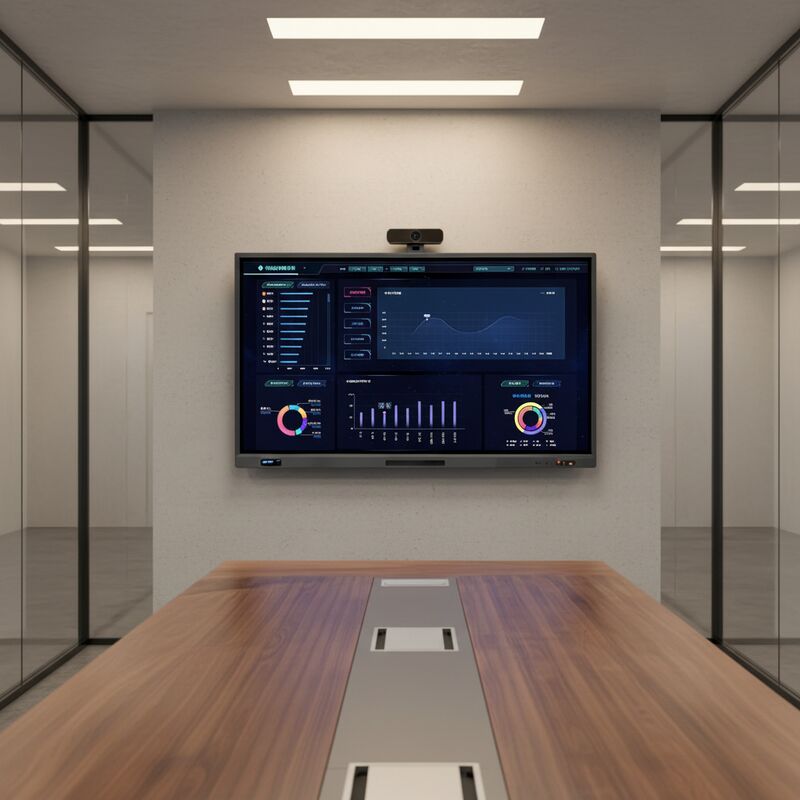 Revolutionize Your Presentations with Interactive Touch Panel Display Projector Optional Nano or Ceramic Board Surface