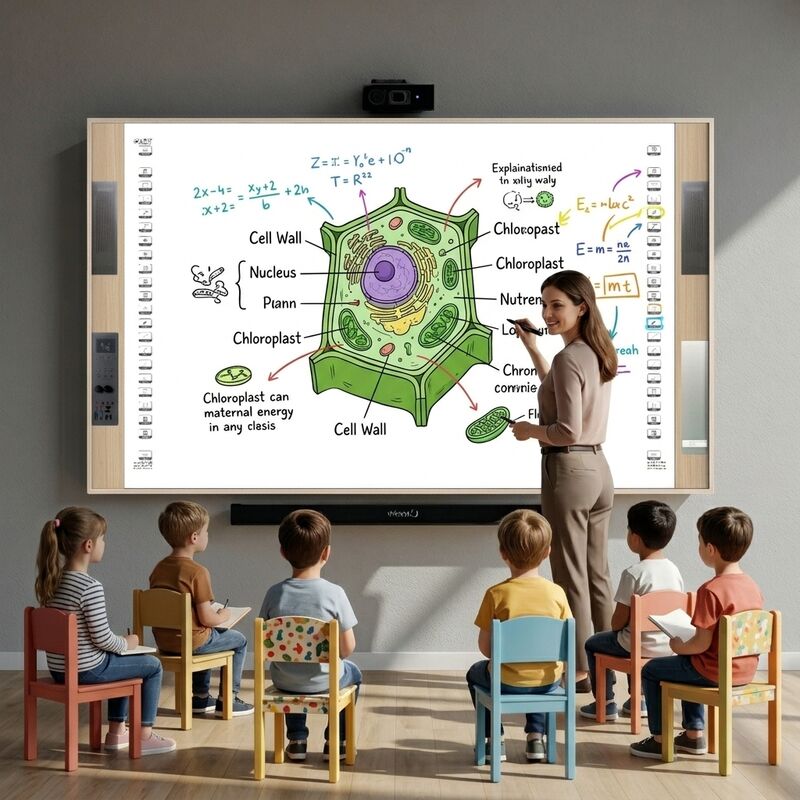 Iboard Interactive Whiteboard Supports Up To 20 Touch Points Two Sides Hotkeys Enabling Communication