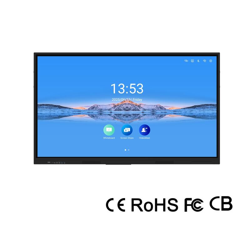 65 inch Interactive Touch Screen Basic Android System Writing Software with AI Function Cheaper Costs Powerful Function