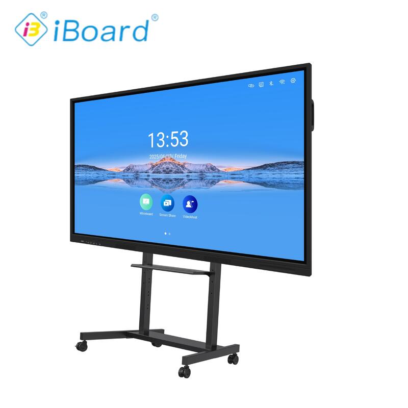 75 inch Interactive Flat Panel Basic Android System Writing Software with AI Function Cheaper Costs Powerful Function