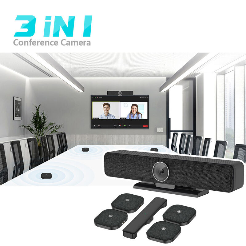 4K ePTZ Conference Camera With Wireless extension microphone for Conference