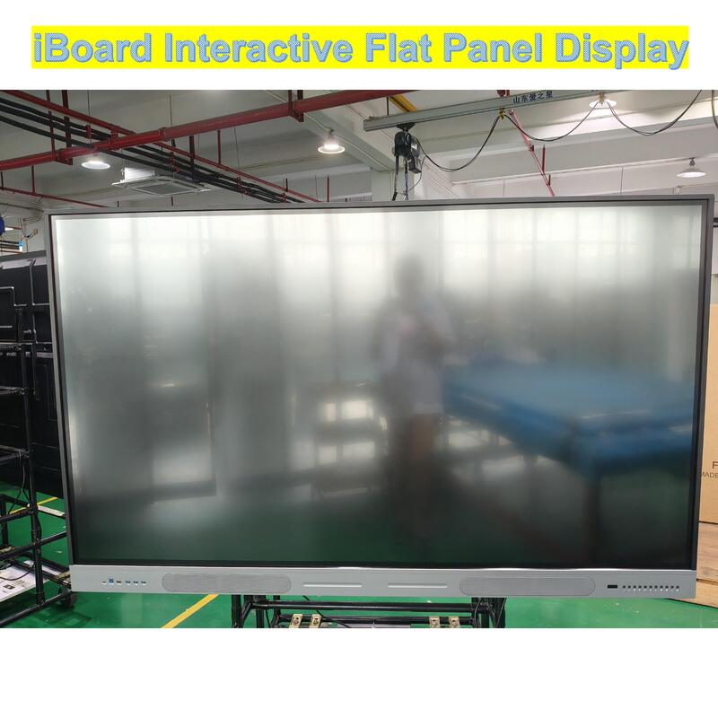 75 inch Non-android Interactive Flat Panel Infrared Display with Multi Touch HiFi speakers