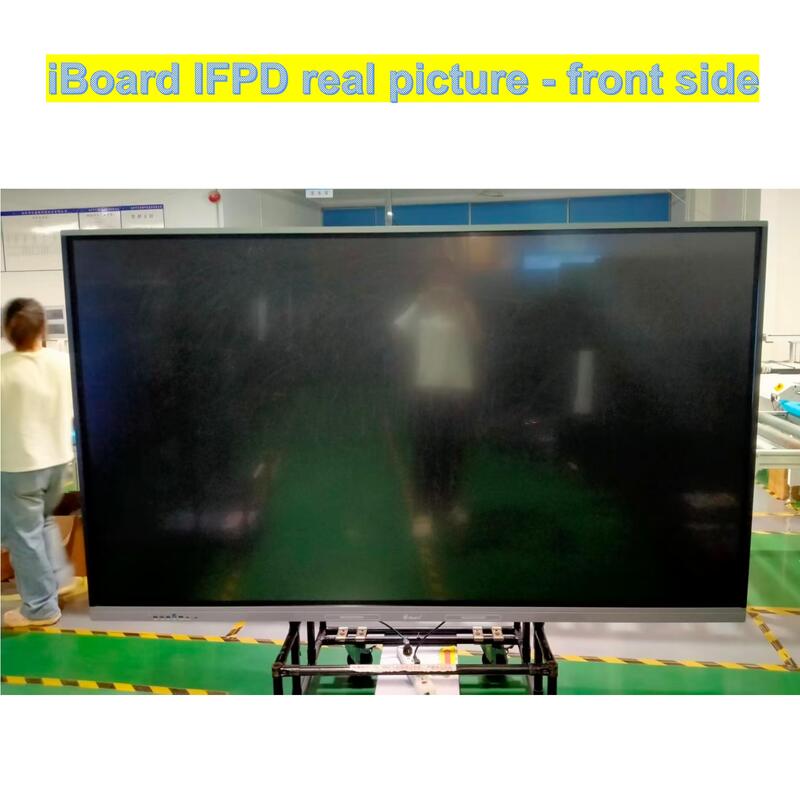 Popular Interactive Flat Panel 65 Inch 4k Resolution Smart Touch with New Android System Equipment for Classroom Office Meeting
