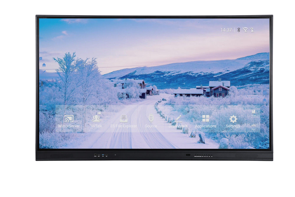 System Upgrade Interactive Touch Screen Monitor with Remote Upgrade Over Internet Network and LED Backlight Display Feature