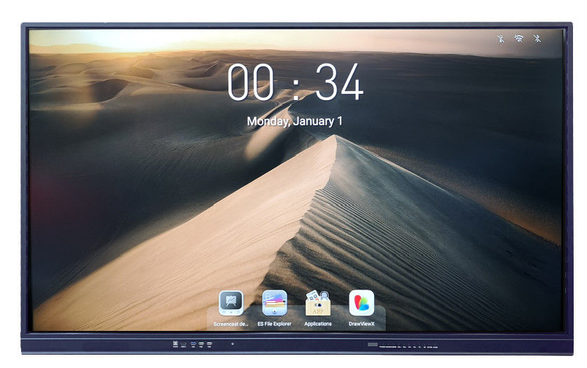 IR Interactive Flat Panel Digital Board 55 Inch Smart Touch Screen