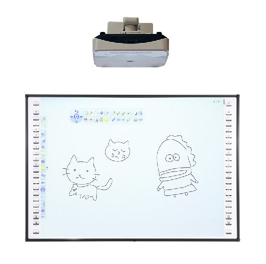 84 inch Interactive Whiteboard Ceramic Nano surface 78~120 inch with CE certified