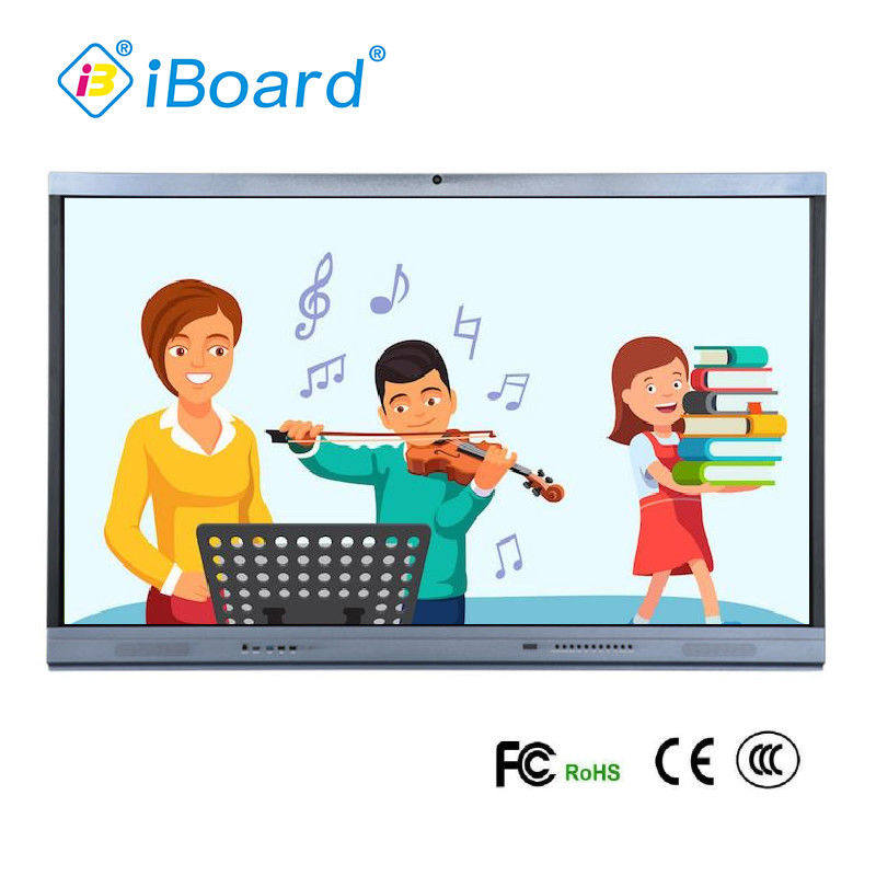 86 Inch Interactive Flat Panel LED Backlight 4K Touch Screen