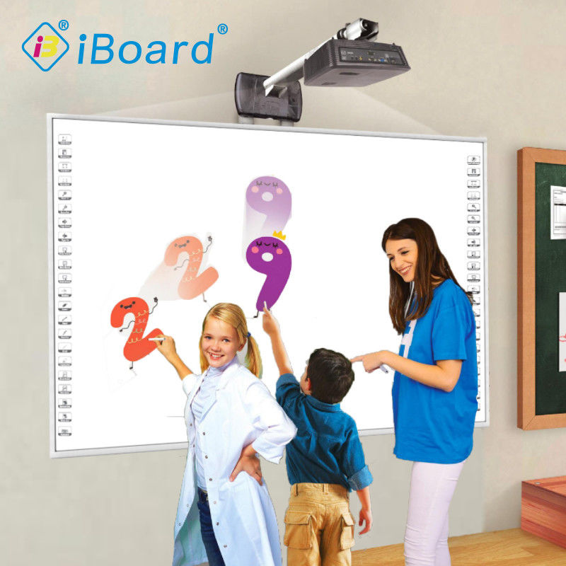 Multi Functional All In One Infrared Smart TV Interactive Whiteboard For Training Teaching RoHS CE