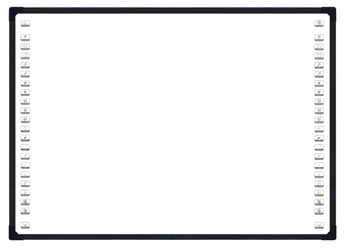 4 Camera Optical Interactive Whiteboard with 10-32 Touch Points Smart Board for Enhanced Digital Collaboration