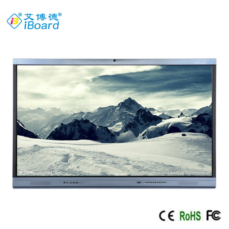 TFT LED 75'' Interactive Touch Screen Monitor Android 11 With AIO PC, IR Tec, Built In Camara