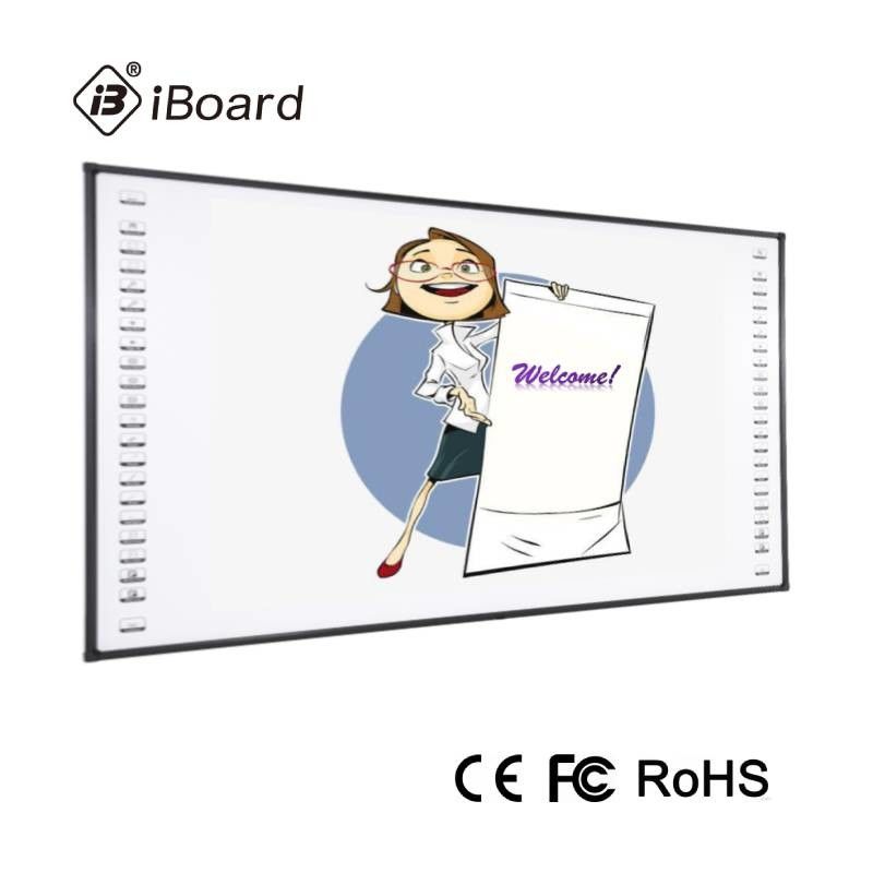 IBoard Multi-size Infrared Multi Touch Smart Board IR Interactive Electronic Whiteboard For Meeting School Teaching