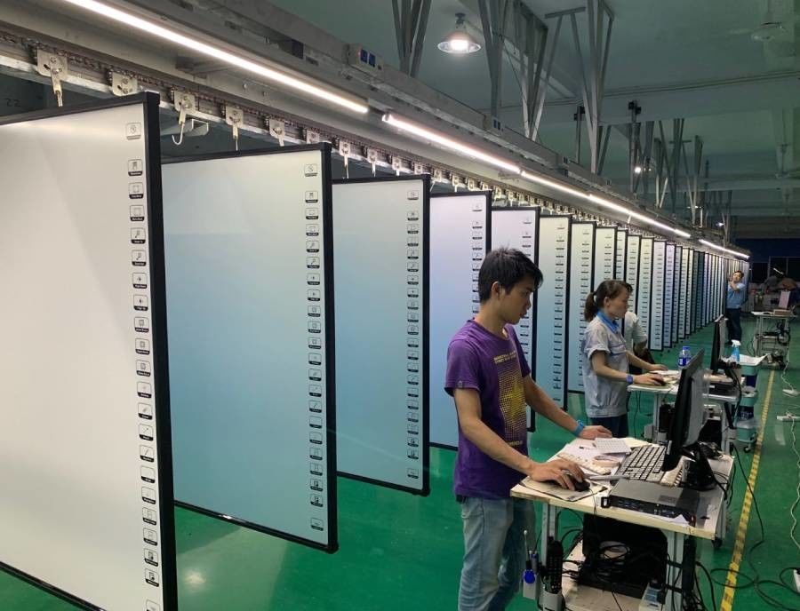 Experience the Power of Infrared Technology with Our Electronic Interactive Whiteboard Sizes 78/80/82/86/90/96/102 inch