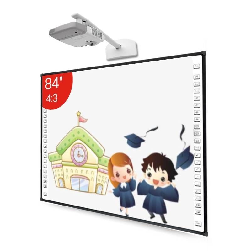 84'' Infrared Interactive Whiteboard 32768*32768 For Classrooms
