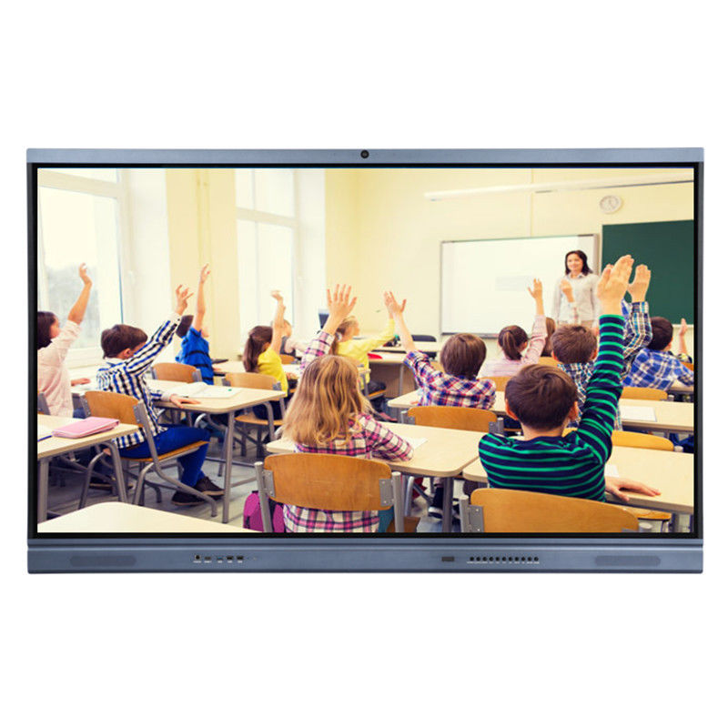75" NFC built in camera& mic Interactive Flat Panel 4K Interactive whiteboard for Business& Classroom