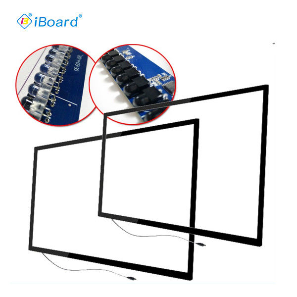 19''-200'' Infrared USB Multi Touch Conversion Overlay Frame For TV Screen And Kiosk