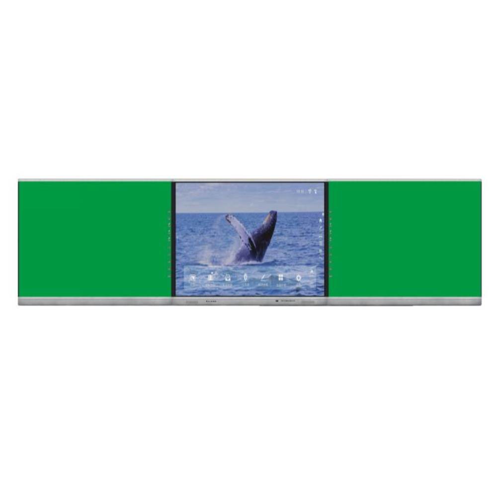 Intelligent Blackboard 75 86 98 Inch White Black Green Board Android Win Dual System Touch Panel Display For University