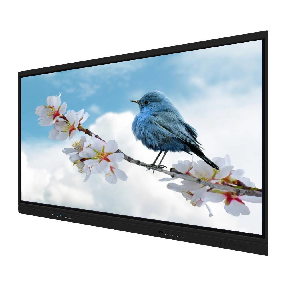 EDLA Google Certified Smart Board Interactive Flat Panels 65/75/86 Inch 20 Points IR Touch Screens For School Education
