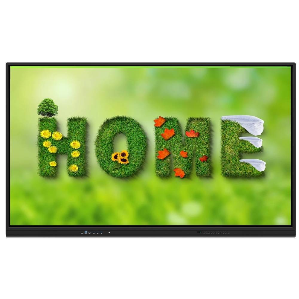 LED Interactive Whiteboard 65 75 86 Inch android 14 8+128G WIFI BT Wireless Share Teaching Software for Primary Secondary university online recording teaching