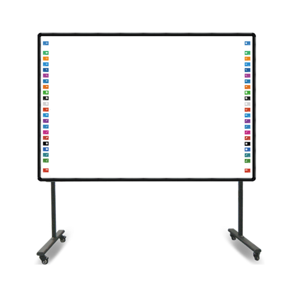 Infrared Interactive Whiteboard 82 96 102 120 Inch All In One Speaker Side Bar Android PC For Classroom School University Office Meeting