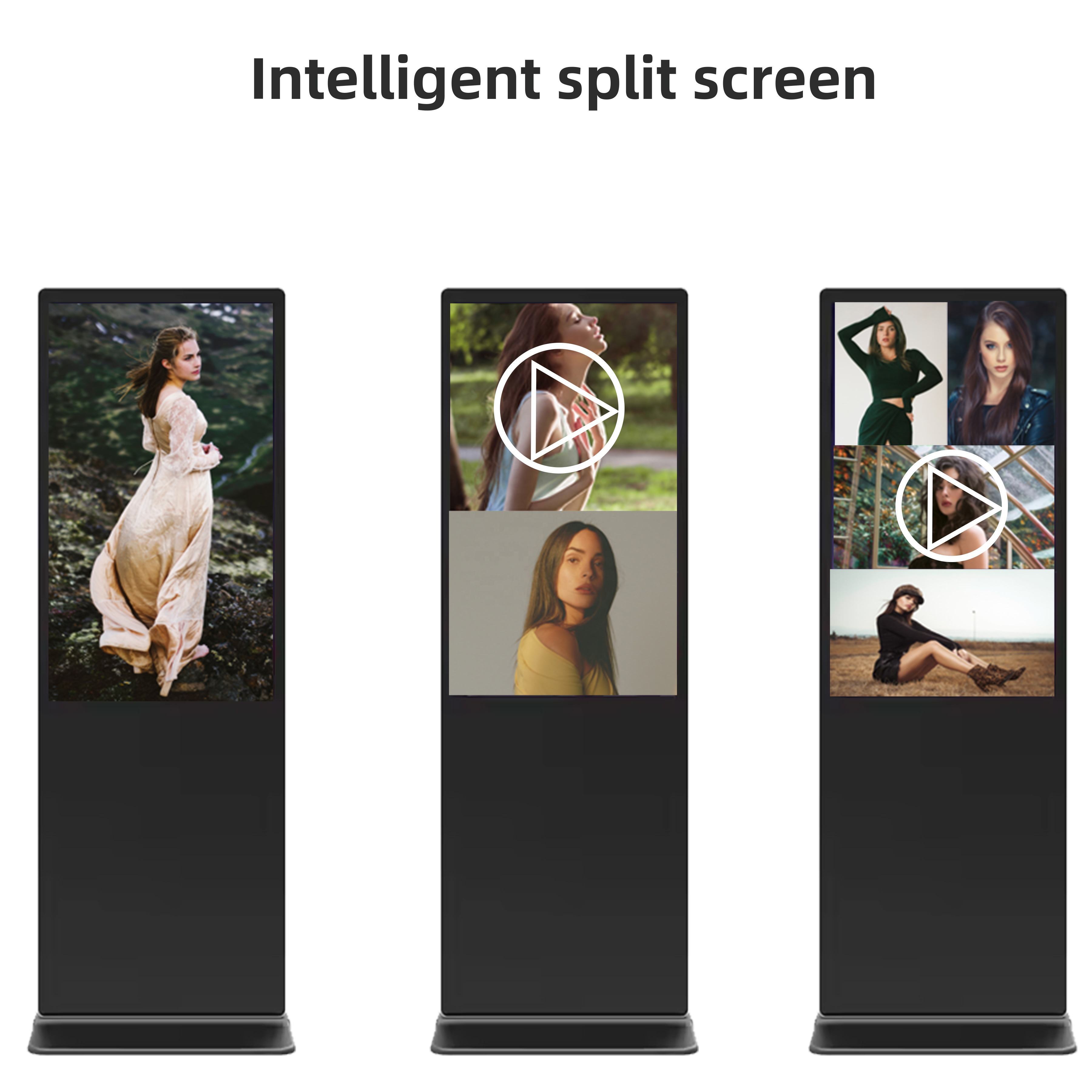 Android Digital Signage with Infrared Touch Screen - 43" Interactive ...