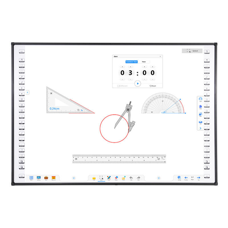 Iboard Electronic Infrared Interactive Touch Smart Board Interactive