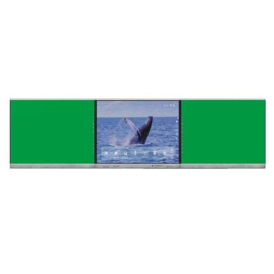 Intelligent Blackboard 75 86 98 Inch White Black Green Board Android Win Dual System Touch Panel Display For University