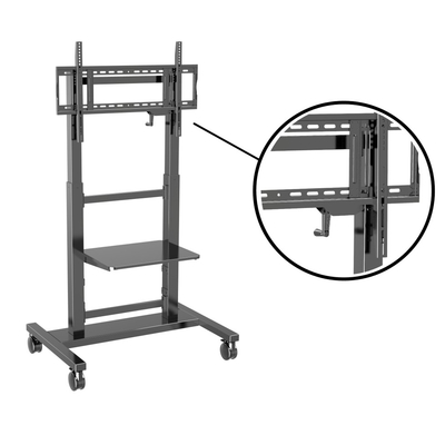 65 75 Inch Mobile Stand For Interactive Flat Panel Wall Mounted TV Mobile Bracket For Smart Board With Competitive Price
