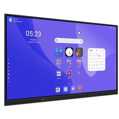 55/65/75/86 Inch 4K UHD Interactive Flat Panel Smart Whiteboard Digital Display Interact Touch Screen Interactive Board