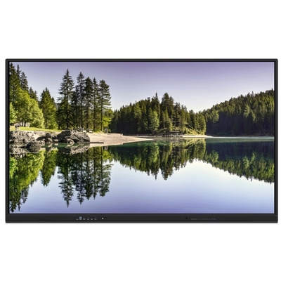 Newer Version Android System Interactive Flat Panel With High Contrast 1200:1 And Cursor Speed 100 Dot/S  20 Touch Point supported with screen share interactive whiteboard