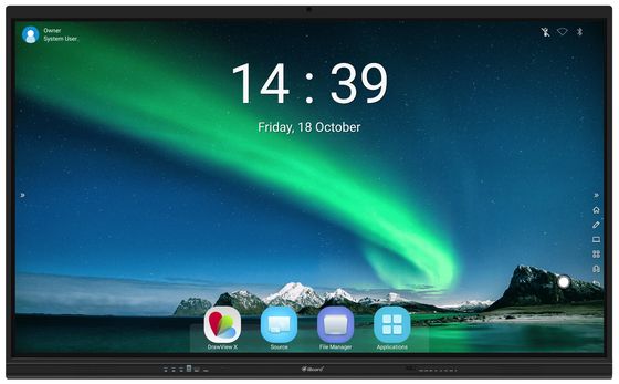 Usb Interface LCD panel whiteboard with Automatic Calibration 5s and Manual Calibration 25/36 Points