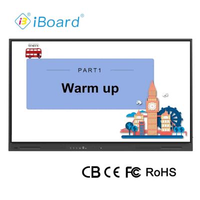 Android 14 Operating System Touch Screen Classroom Board with USB A Interface and Easy Installation