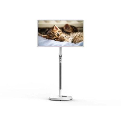 Touch Screen Kiosk 32 Inch Android 8+128G 13MP Camera Speaker Built-in With Chargeable Battery Rotative Monitor For KTV Bar Showroom Office