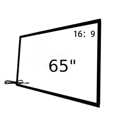 Infrared Touch Frame Overlay 32 43 49 55 65 75 Inch 40 Infrared Touch Points With USB Connection For Digital Kiosk Totem TV Monitor