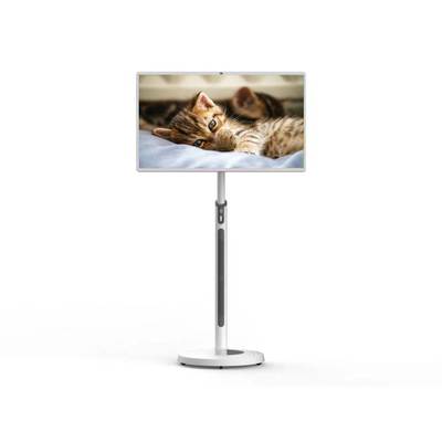 32 Inch Android 13 Touch Screen Kiosk with Mobile Stand and Interactive Digital Signage