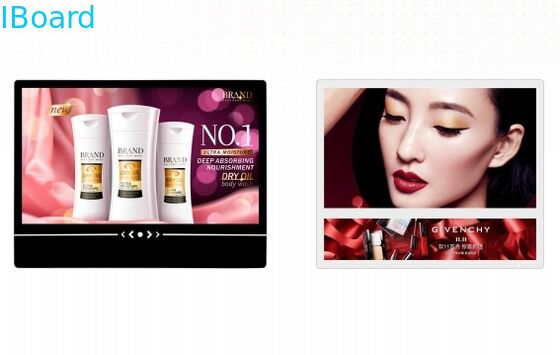 Digital Advertising Monitor with Android/Windows OS Wall Mounted Touch Screen for Supermarket Airport Hotel