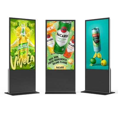 iBoard Hot sale Custom Lcd Digital Signage Display Wall Vertical Lcd Billboard Koisk Touch Splicing Screen Electronic Advertising Screen