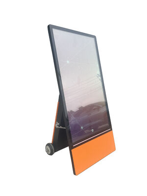 43-Inch Portable Battery LCD Advertising Player Digital Signage Displays for Retail Store IP65 Outdoor Kiosk with SDK Function