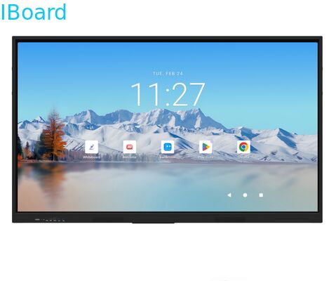 iBoard Interactive whiteboard Android 16 EDLA certified Interactive Flat Panel